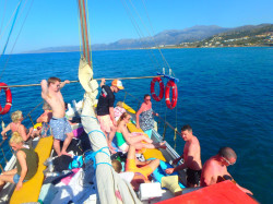Sailing on Crete