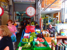 market on crete