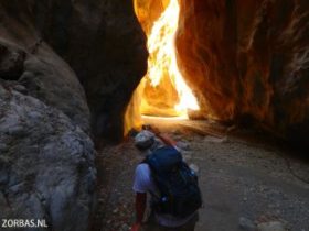 Gorge walking on Crete