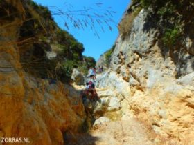 Walking in the summer on Crete